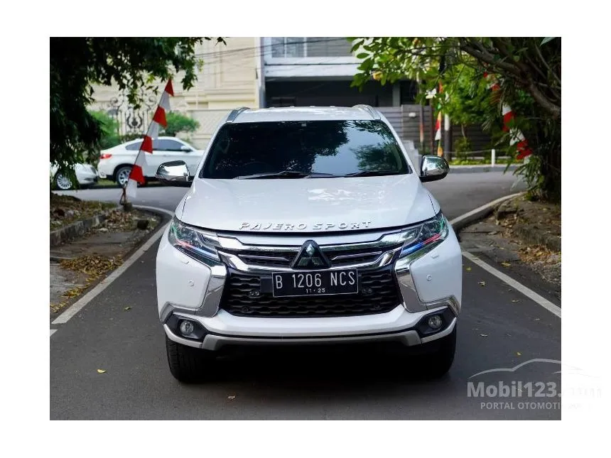 Jual Mobil Mitsubishi Pajero Sport 2018 Dakar 2.4 di Banten Automatic SUV Putih Rp 375.000.000