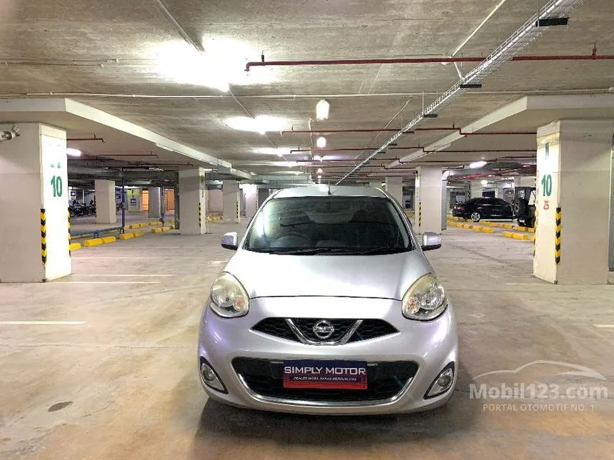 Jual Mobil Nissan March 2015 1.2L XS 1.2 di DKI Jakarta Automatic Hatchback Silver Rp 124.000.000