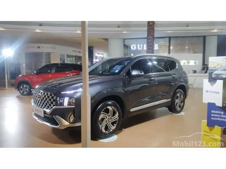 Jual Mobil Hyundai Santa Fe 2023 CRDi Signature 2.2 di DKI Jakarta Automatic SUV Abu