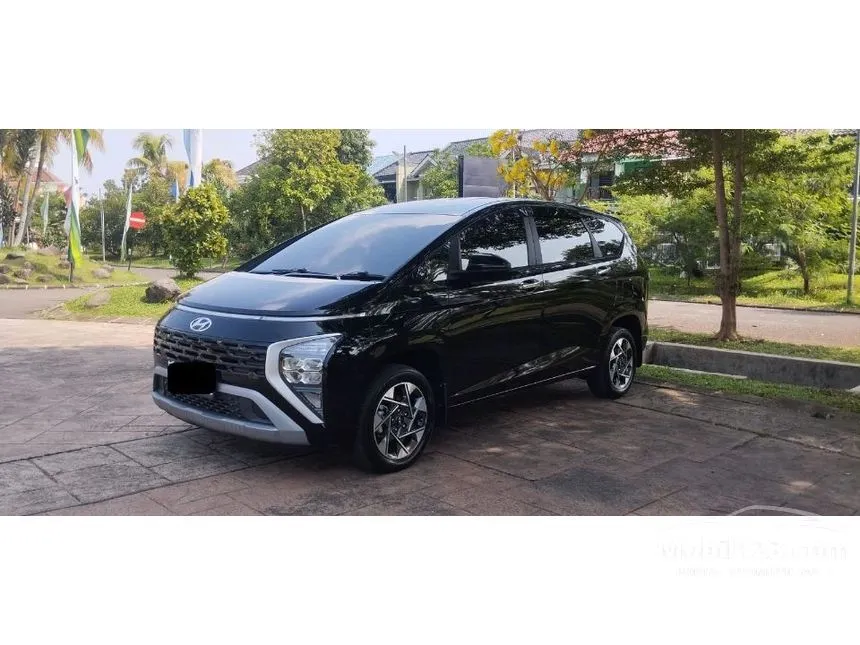 Jual Mobil Hyundai Stargazer 2022 Prime 1.5 di DKI Jakarta Automatic MPV Hitam Rp 219.000.000