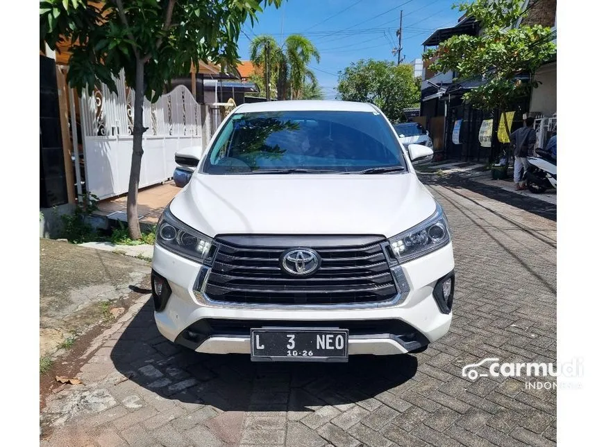 Jual Mobil Toyota Kijang Innova 2021 V 2.4 di Jawa Timur Automatic MPV Putih Rp 420.000.000