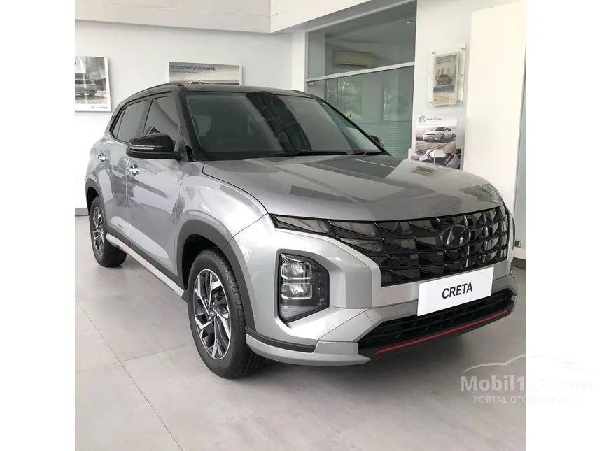 Jual Mobil Hyundai Creta 2024 Prime 1.5 di Jawa Barat Automatic Wagon Silver Rp 371.800.000