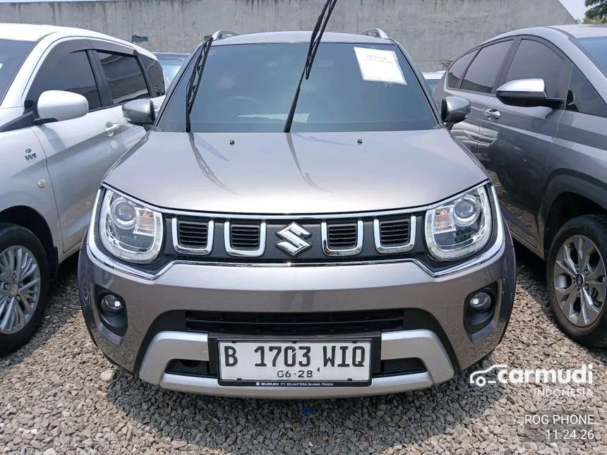 Jual Mobil Suzuki Ignis 2022 GX 1.2 di Banten Manual SUV Abu