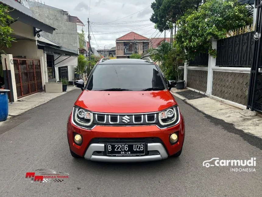 Jual Mobil Suzuki Ignis 2021 GX 1.2 di DKI Jakarta Automatic SUV Orange Rp 142.500.000