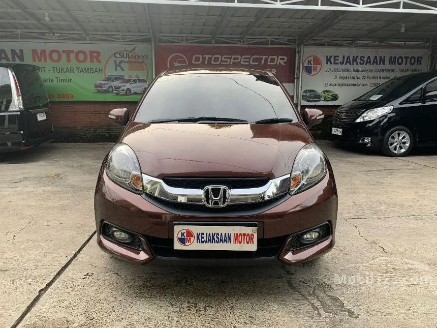 Jual Mobil Honda Mobilio 2015 E 1.5 di DKI Jakarta Automatic MPV Marun Rp 117.000.000