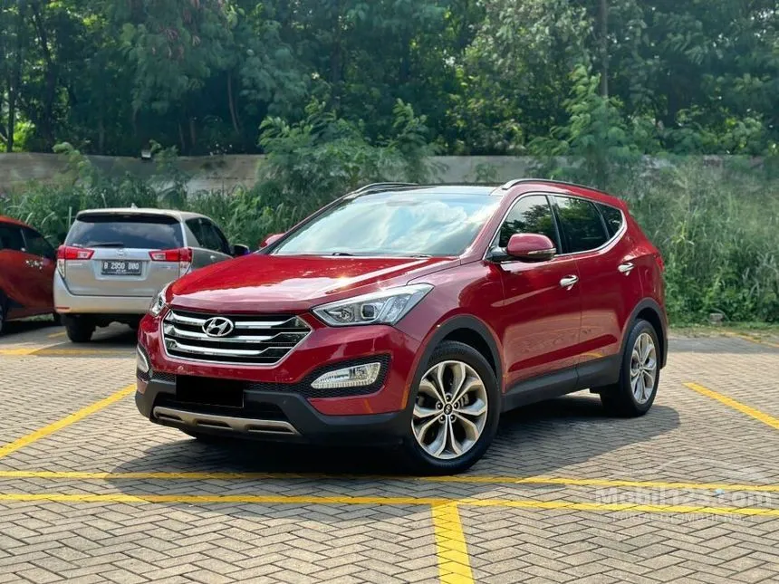 Jual Mobil Hyundai Santa Fe 2015 CRDi 2.2 di DKI Jakarta Automatic SUV Merah Rp 259.000.000