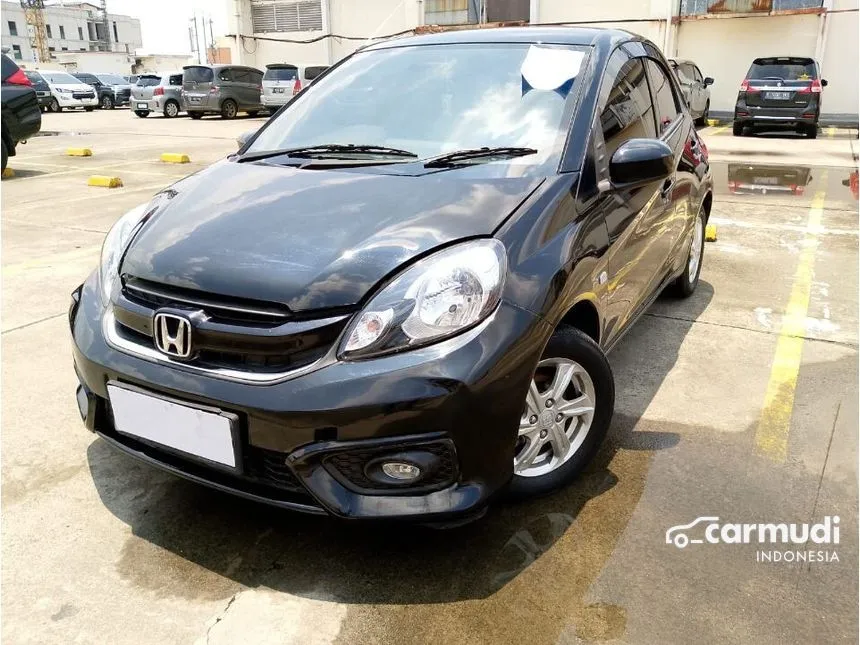 Jual Mobil Honda Brio 2018 Satya E 1.2 di DKI Jakarta Manual Hatchback Hitam Rp 105.000.000