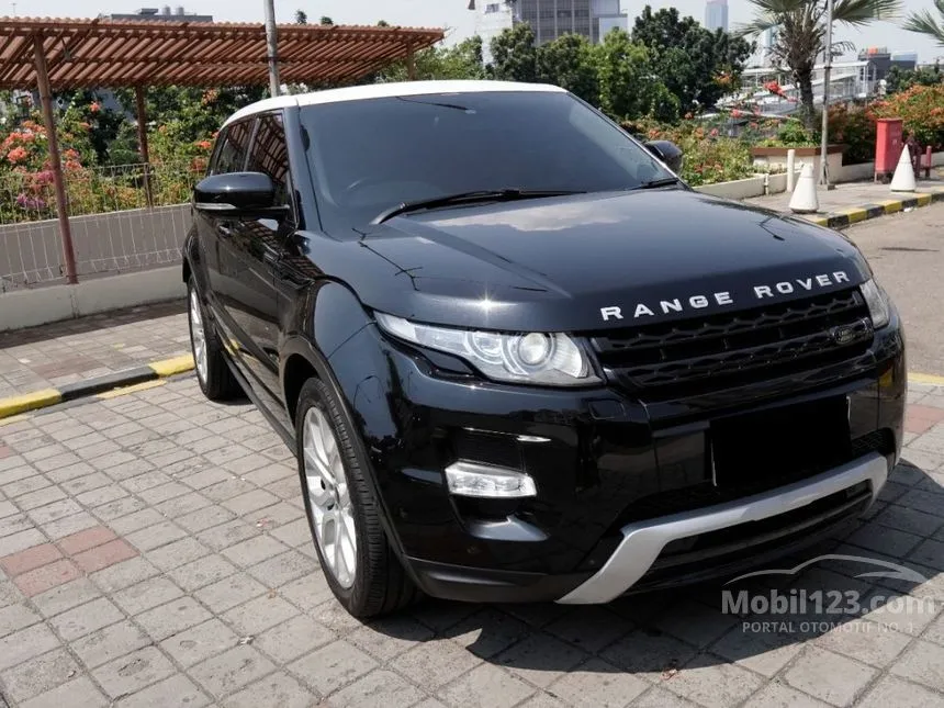 Jual Mobil Land Rover Range Rover Evoque 2013 Dynamic Luxury Si4 2.0 di DKI Jakarta Automatic SUV Hitam Rp 417.000.000