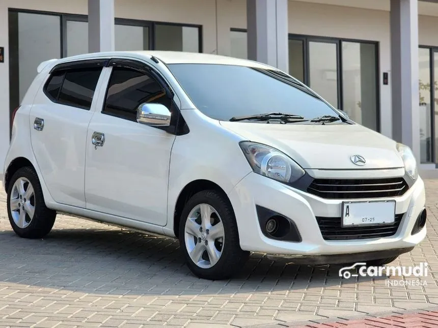 Jual Mobil Daihatsu Ayla 2019 M 1.0 di Banten Automatic Hatchback Putih Rp 89.000.000