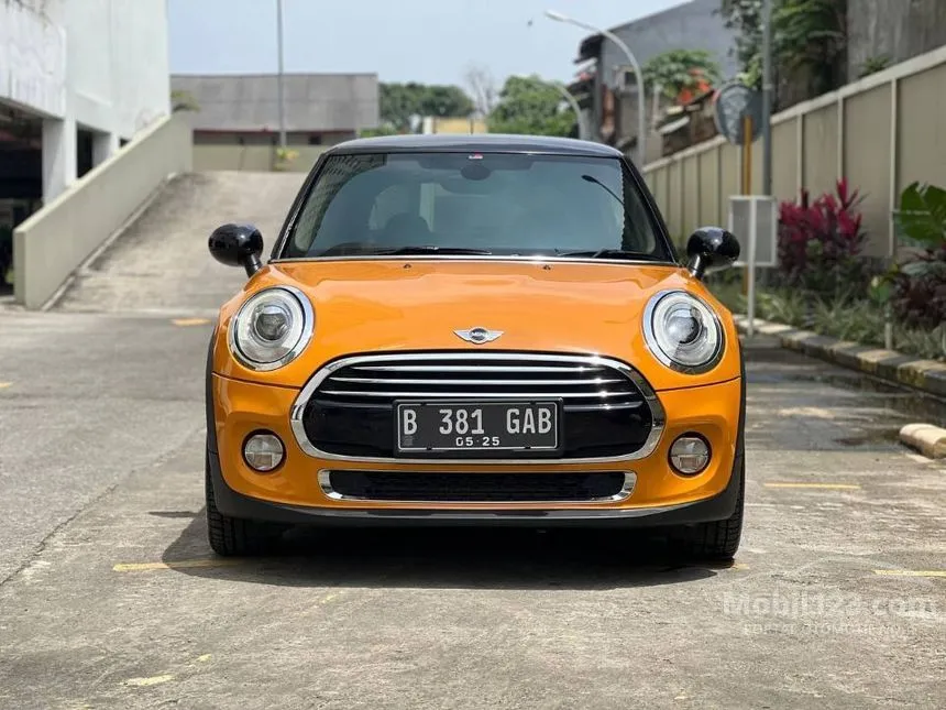 Jual Mobil MINI Cooper 2015 3 Door 1.5 di Banten Automatic Hatchback Orange Rp 345.000.000