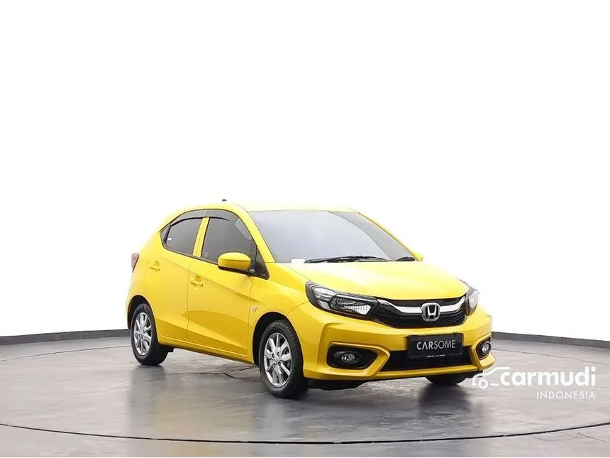 Jual Mobil Honda Brio 2022 Satya E 1.2 di Banten Automatic Hatchback Kuning Rp 159.000.000