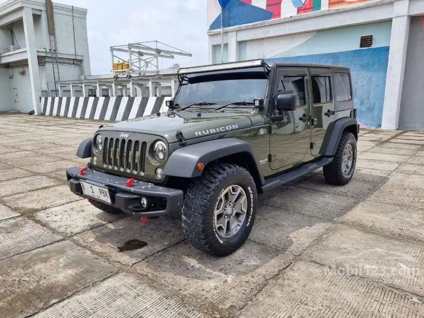 Jual Mobil Jeep Wrangler 2015 Rubicon 3.0 di DKI Jakarta Automatic SUV Hijau Rp 1.100.000.000