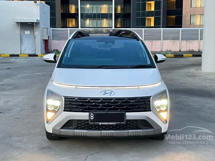 Jual Mobil Hyundai Stargazer 2022 Prime 1.5 di DKI Jakarta Automatic Wagon Putih Rp 220.000.000