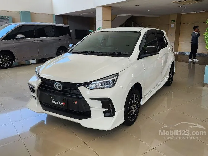 Jual Mobil Toyota Agya 2023 GR Sport 1.2 di Banten Automatic Hatchback Putih Rp 214.399.000