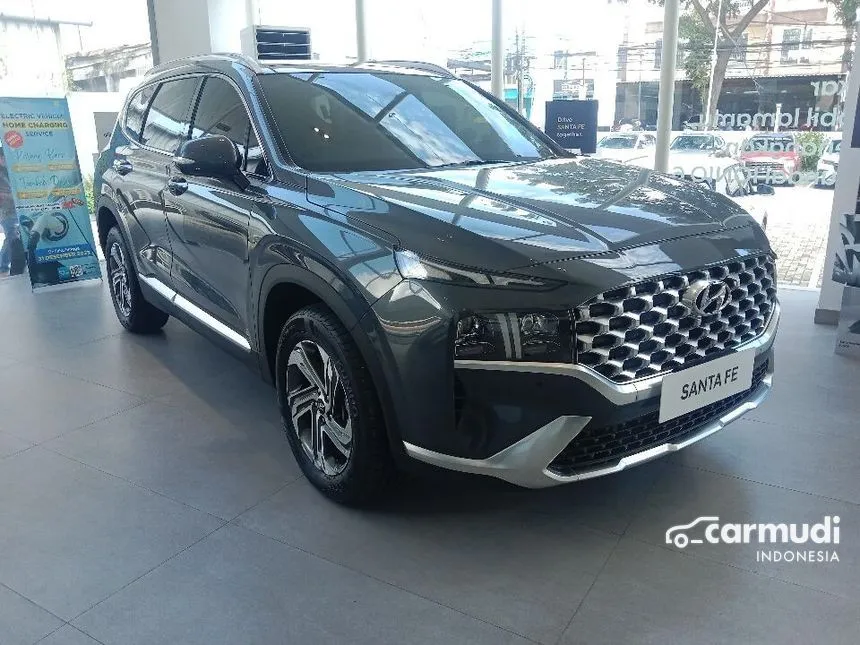 Jual Mobil Hyundai Santa Fe 2023 CRDi Signature 2.2 di Banten Automatic SUV Abu