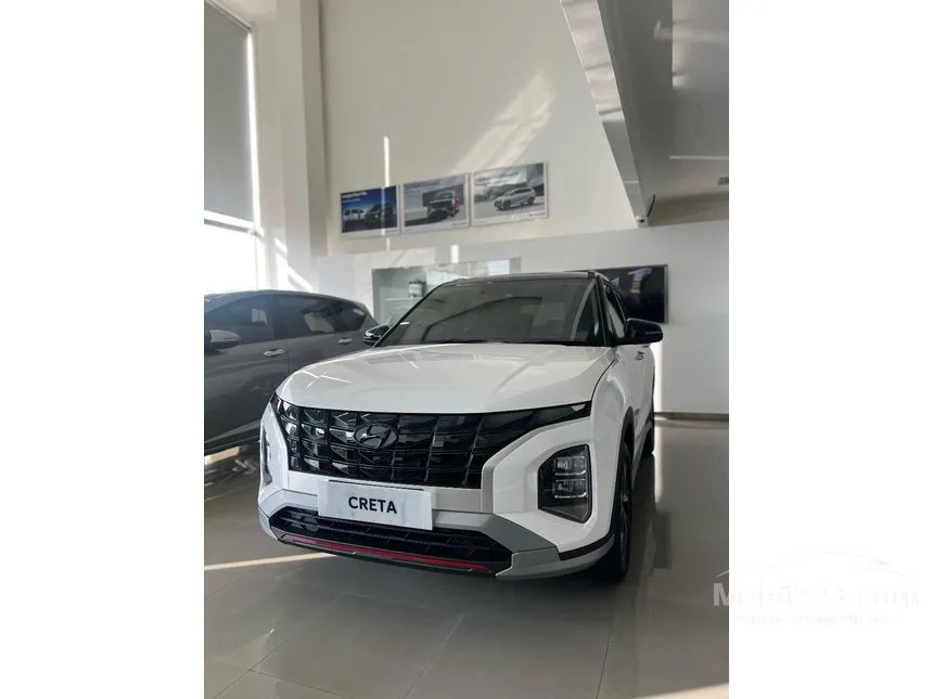 Jual Mobil Hyundai Creta 2024 Prime 1.5 di DKI Jakarta Automatic SUV Putih Rp 381.000.000