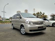 2004 Nissan Serena 2.0 CT Coklat Muda, Kondisi dua jempol