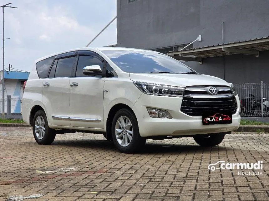 Jual Mobil Toyota Kijang Innova 2016 Q 2.0 di Banten Automatic MPV Putih Rp 264.000.000