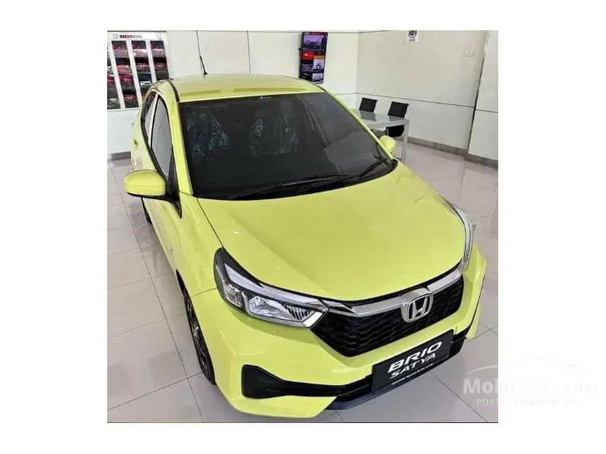 Jual Mobil Honda Brio 2024 Satya E 1.2 di Jawa Timur Manual Hatchback Kuning Rp 175.200.000