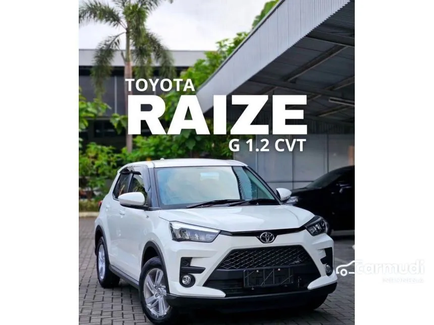 Jual Mobil Toyota Raize 2024 G 1.2 di Banten Automatic Wagon Putih Rp 230.700.000