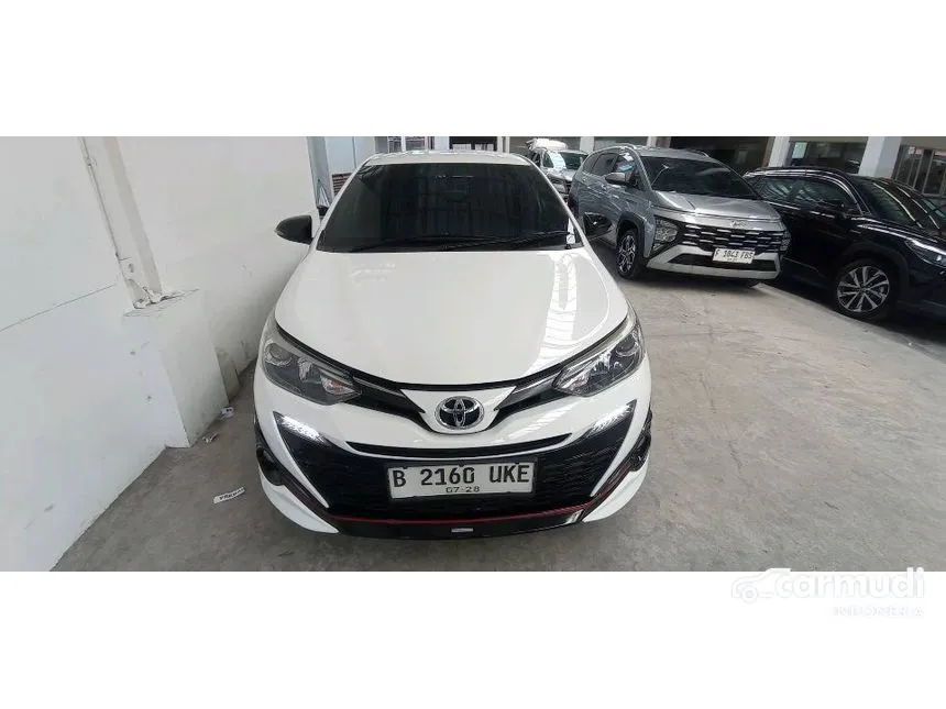 Jual Mobil Toyota Yaris 2018 TRD Sportivo 1.5 di Banten Manual Hatchback Putih Rp 175.000.000