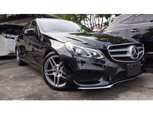2013 Mercedes-Benz E250 2.0 Avantgarde Sedan AMG Sport Radar Safety Distronic Facelift Model Unreg