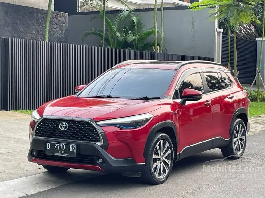 Jual Mobil Toyota Corolla Cross 2020 Hybrid 1.8 di DKI Jakarta Automatic SUV Merah Rp 300.000.000