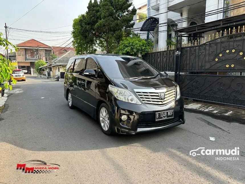 Jual Mobil Toyota Alphard 2009 S 2.4 di DKI Jakarta Automatic MPV Hitam Rp 180.000.000