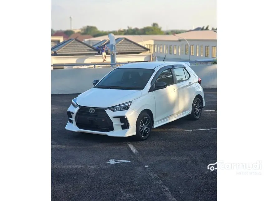 Jual Mobil Toyota Agya 2023 GR Sport 1.2 di Banten Automatic Hatchback Putih Rp 159.000.000
