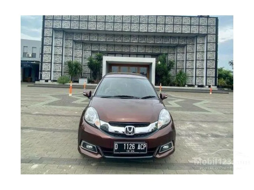 Jual Mobil Honda Mobilio 2014 E Prestige 1.5 di Jawa Barat Automatic MPV Merah Rp 143.000.000