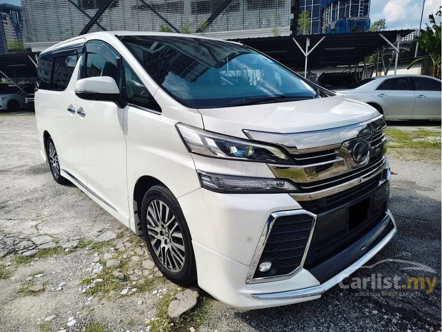 2017 Toyota Vellfire VL MPV