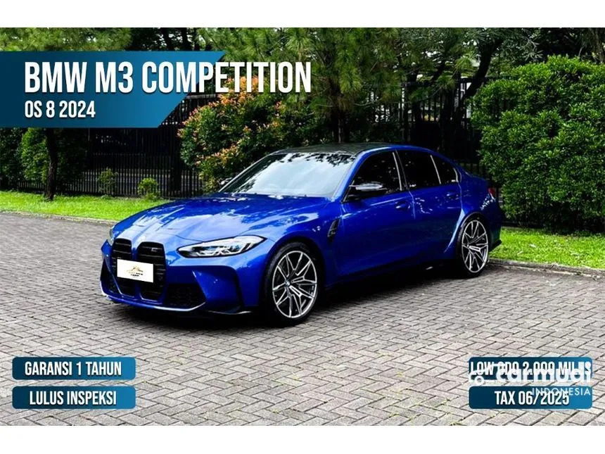 Jual Mobil BMW M3 2023 Competition 3.0 di Banten Automatic Sedan Biru Rp 1.875.000.000