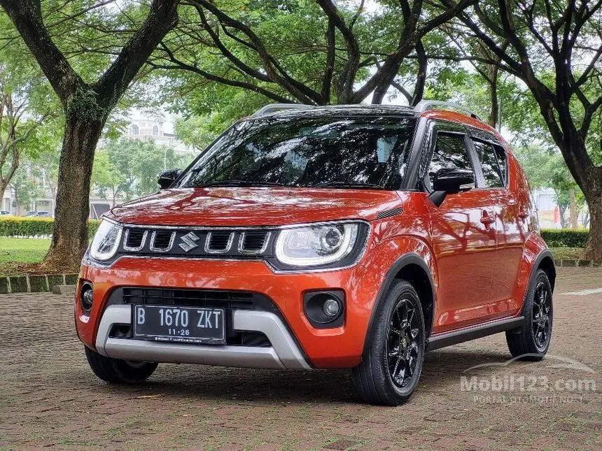Jual Mobil Suzuki Ignis 2021 GX 1.2 di Banten Automatic Hatchback Merah Rp 140.000.000