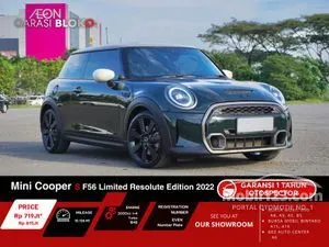 2022 MINI Cooper 2.0 S Resolute Edition 3 Door Hatchback