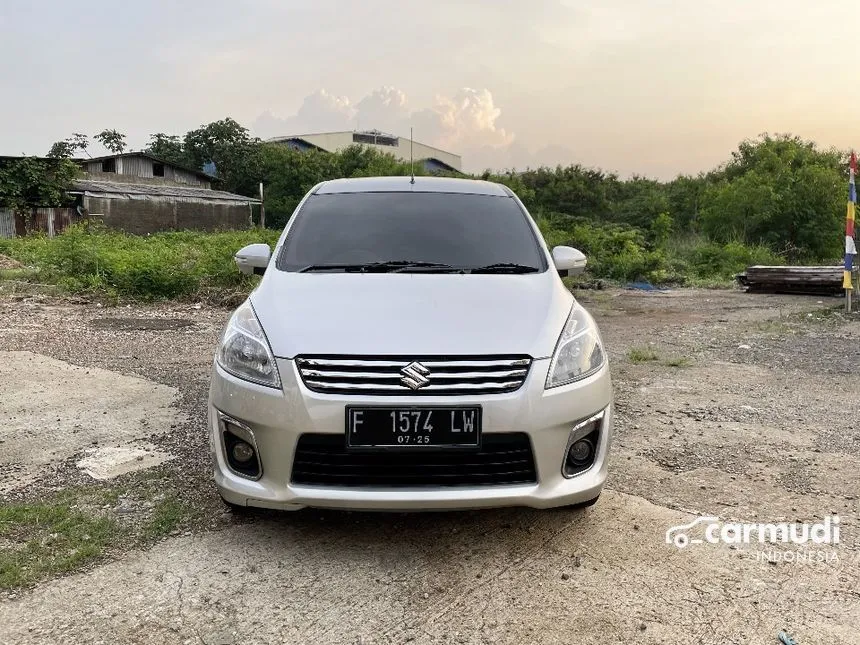 Jual Mobil Suzuki Ertiga 2015 GL 1.4 di Jawa Barat Manual MPV Silver Rp 125.000.000