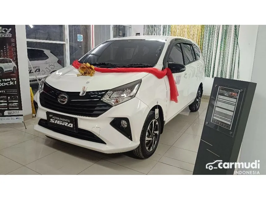 Jual Mobil Daihatsu Sigra 2024 R 1.2 di DKI Jakarta Manual MPV Putih Rp 159.900.000