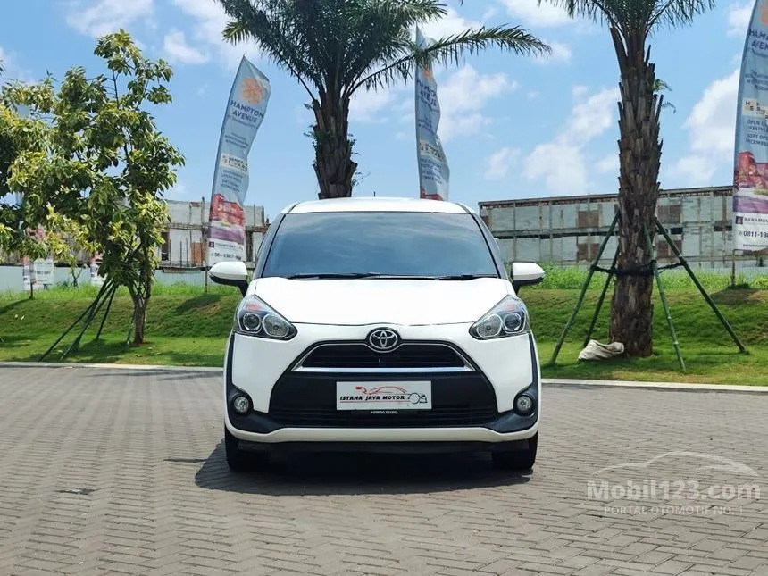 Jual Mobil Toyota Sienta 2018 V 1.5 di DKI Jakarta Automatic MPV Putih Rp 178.000.000