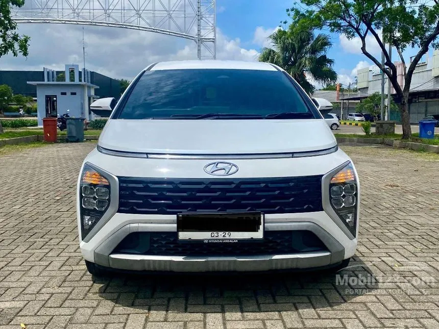 Jual Mobil Hyundai Stargazer 2023 Prime 1.5 di DKI Jakarta Automatic Wagon Putih Rp 221.000.000