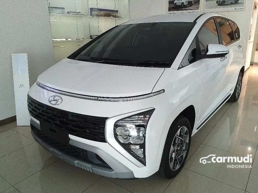 Jual Mobil Hyundai Stargazer 2024 Prime 1.5 di DKI Jakarta Automatic Wagon Putih Rp 290.800.000
