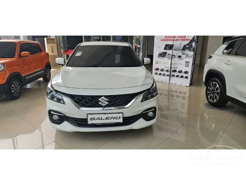 Jual Mobil Suzuki Baleno 2024 1.5 di Banten Automatic Hatchback Putih Rp 230.000.000