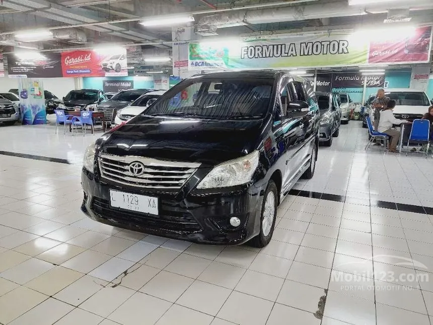 Jual Mobil Toyota Kijang Innova 2012 V 2.5 di Jawa Timur Automatic MPV Hitam Rp 240.000.000