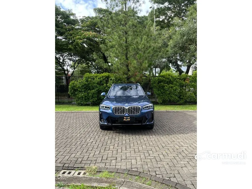 Jual Mobil BMW X3 2022 xDrive30i M Sport 2.0 di Banten Automatic SUV Biru Rp 875.000.000