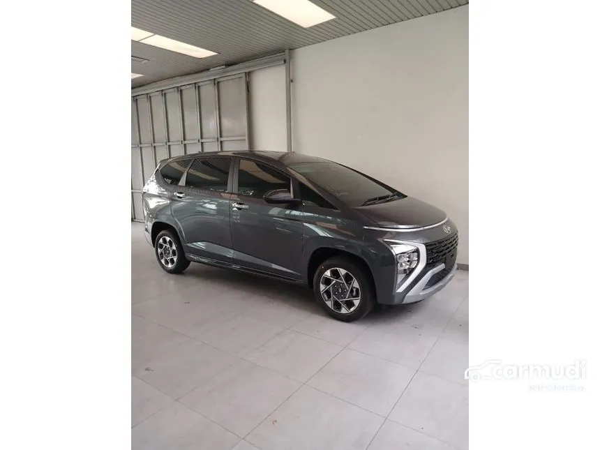 Jual Mobil Hyundai Stargazer 2024 Prime 1.5 di DKI Jakarta Automatic Wagon Abu