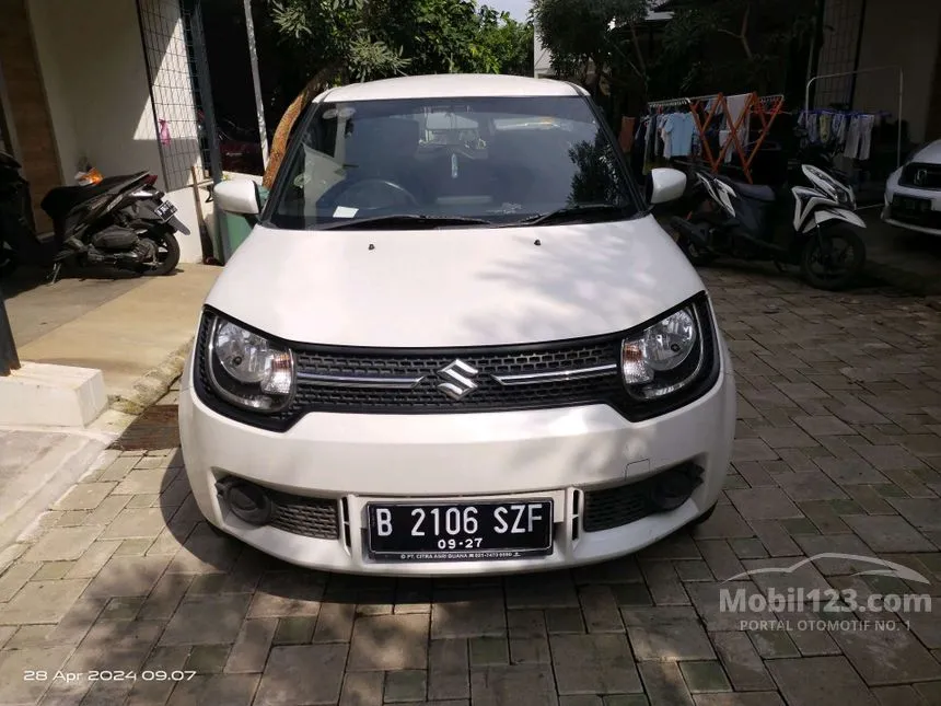 Jual Mobil Suzuki Ignis 2017 GL 1.2 di DKI Jakarta Manual Hatchback Putih Rp 103.000.000