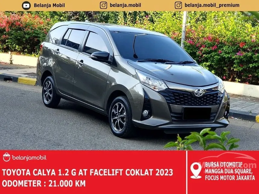 Jual Mobil Toyota Calya 2023 G 1.2 di DKI Jakarta Automatic MPV Coklat Rp 145.000.000