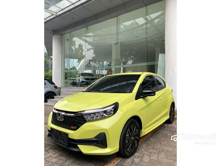 Jual Mobil Honda Brio 2024 RS 1.2 di Jawa Timur Automatic Hatchback Kuning Rp 244.600.000