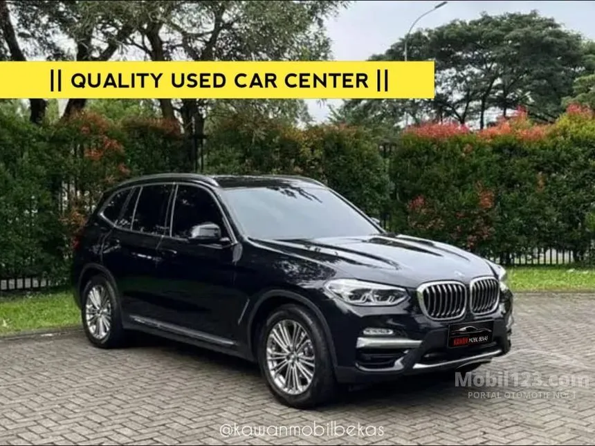 Jual Mobil BMW X3 2019 xDrive20i Luxury 2.0 di DKI Jakarta Automatic SUV Hitam Rp 599.000.000