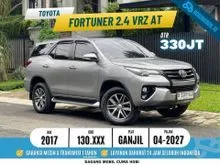 2017 Toyota Fortuner 2.4 VRZ 4X2 SUV AT - UNIT RAWATAN GREESSS, NO PR, CEK SEPUASNYA, CASH n KREDIT TDP - LOW PRICE
