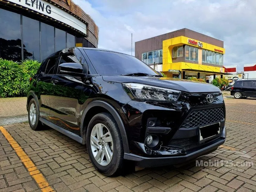 Jual Mobil Toyota Raize 2023 G (1 Tone) 1.2 di Banten Automatic SUV Hitam Rp 188.500.000