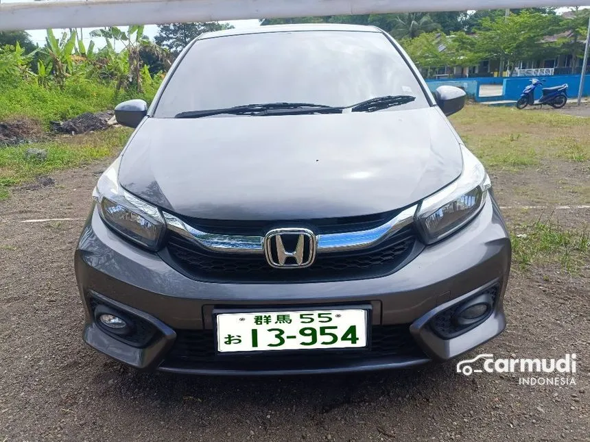 Jual Mobil Honda Brio 2018 Satya E 1.2 di Jawa Barat Manual Hatchback Abu